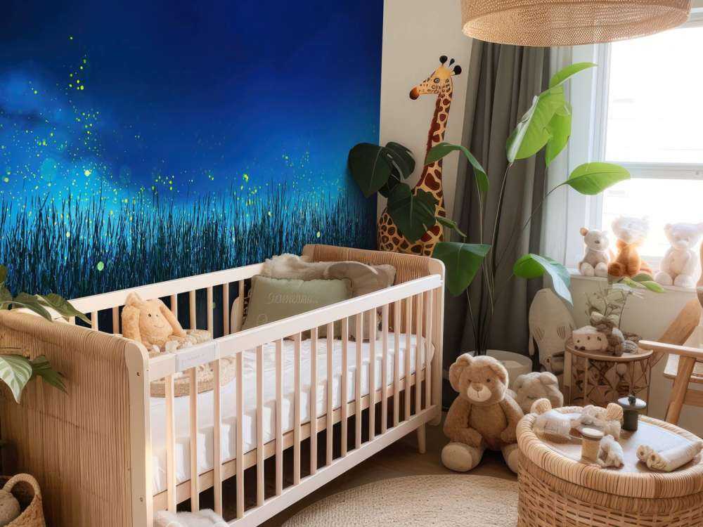 Fireflies in the night