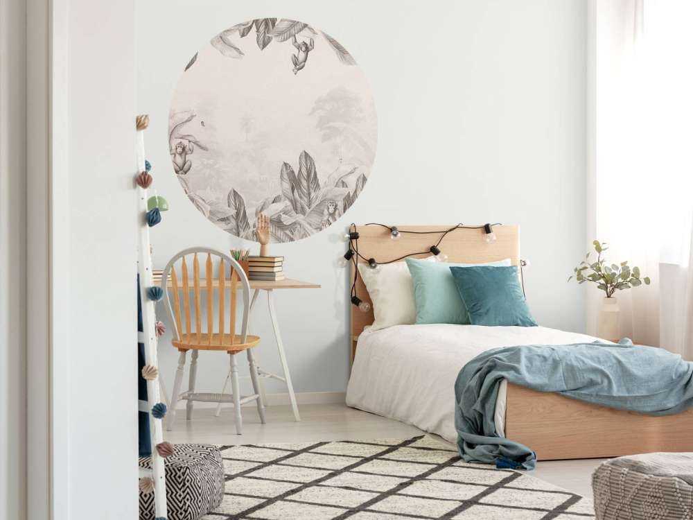 Playful jungle meeting