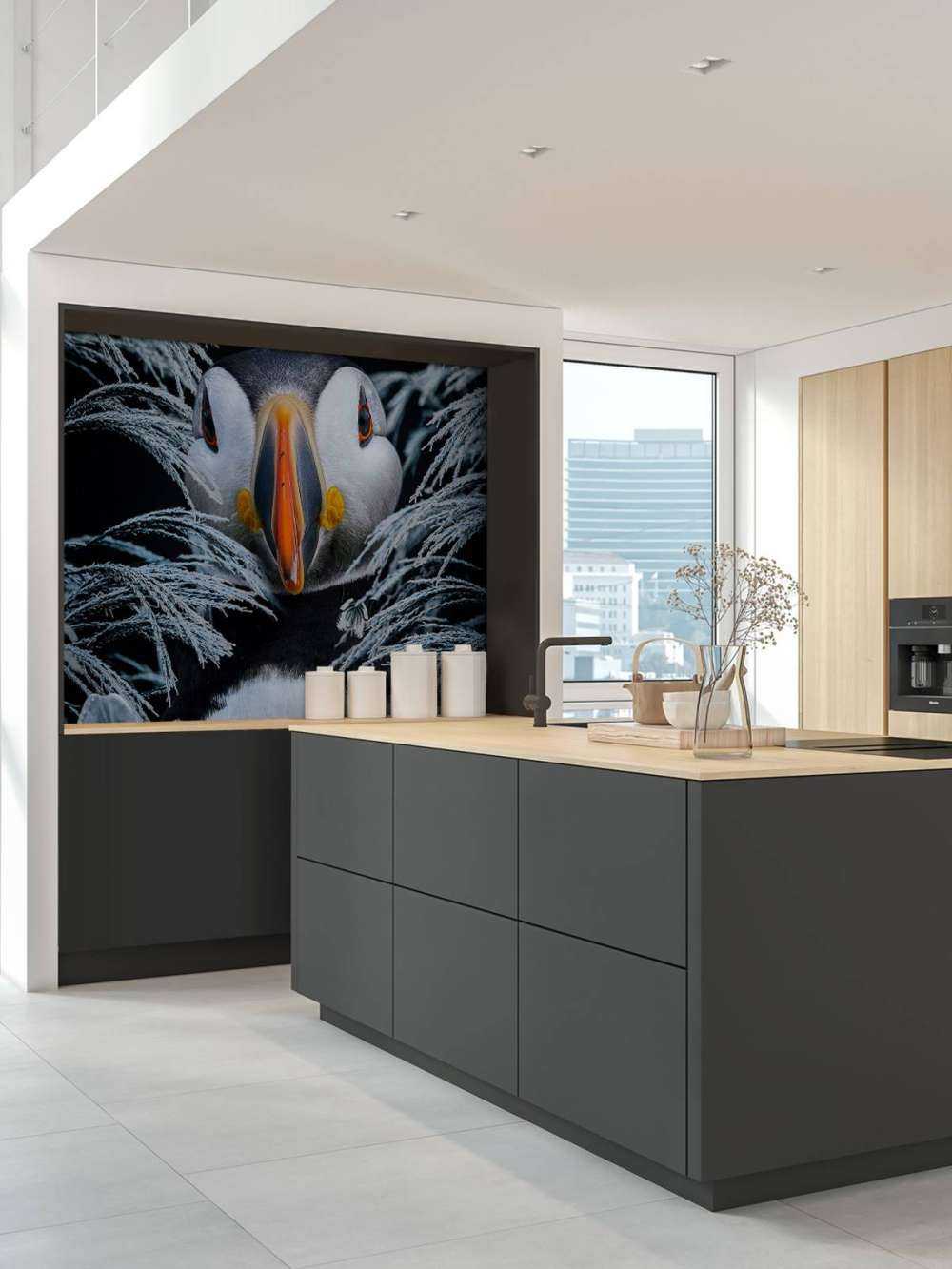 Atlantic Puffins Portrait