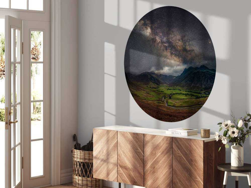 The Milky Way above Mickleden Valley, Lake District