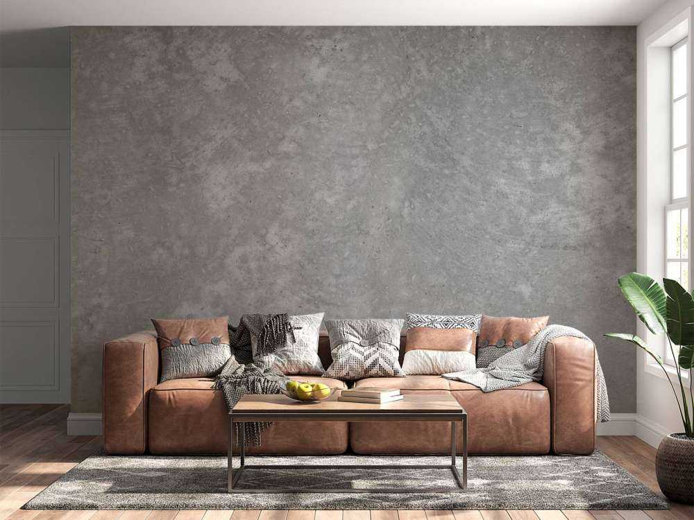 Dark brushed concrete