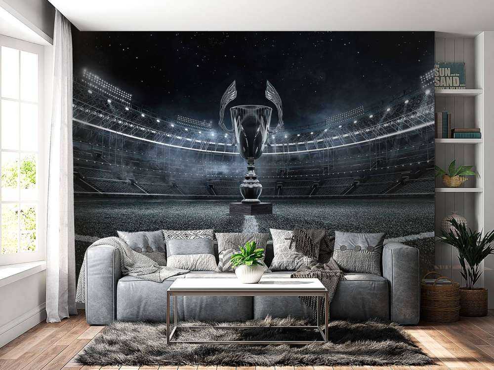 Cup in stadium