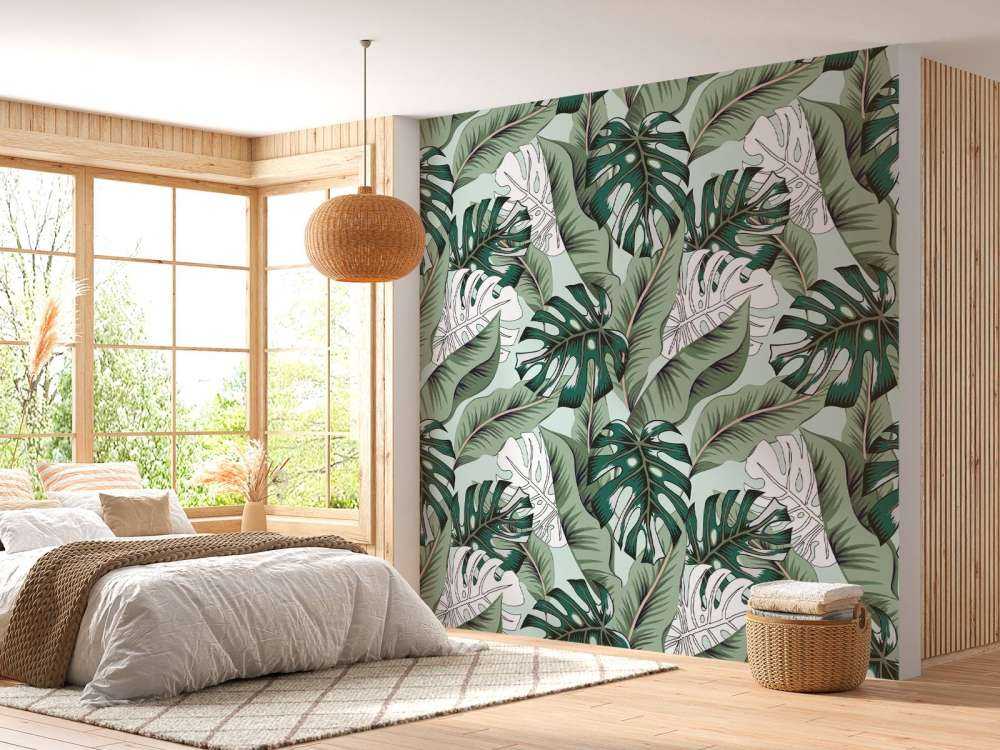 Exotic jungle plants