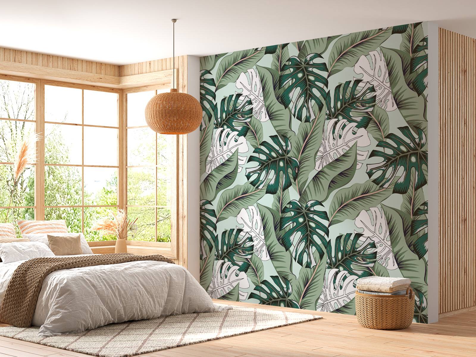 Exotic jungle plants