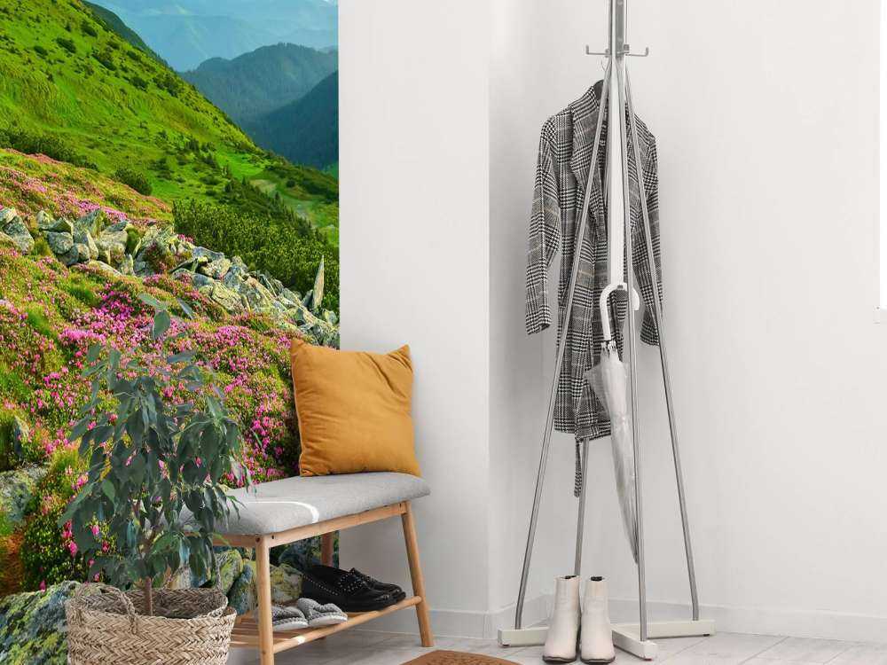 Rhododendrons in the mountains