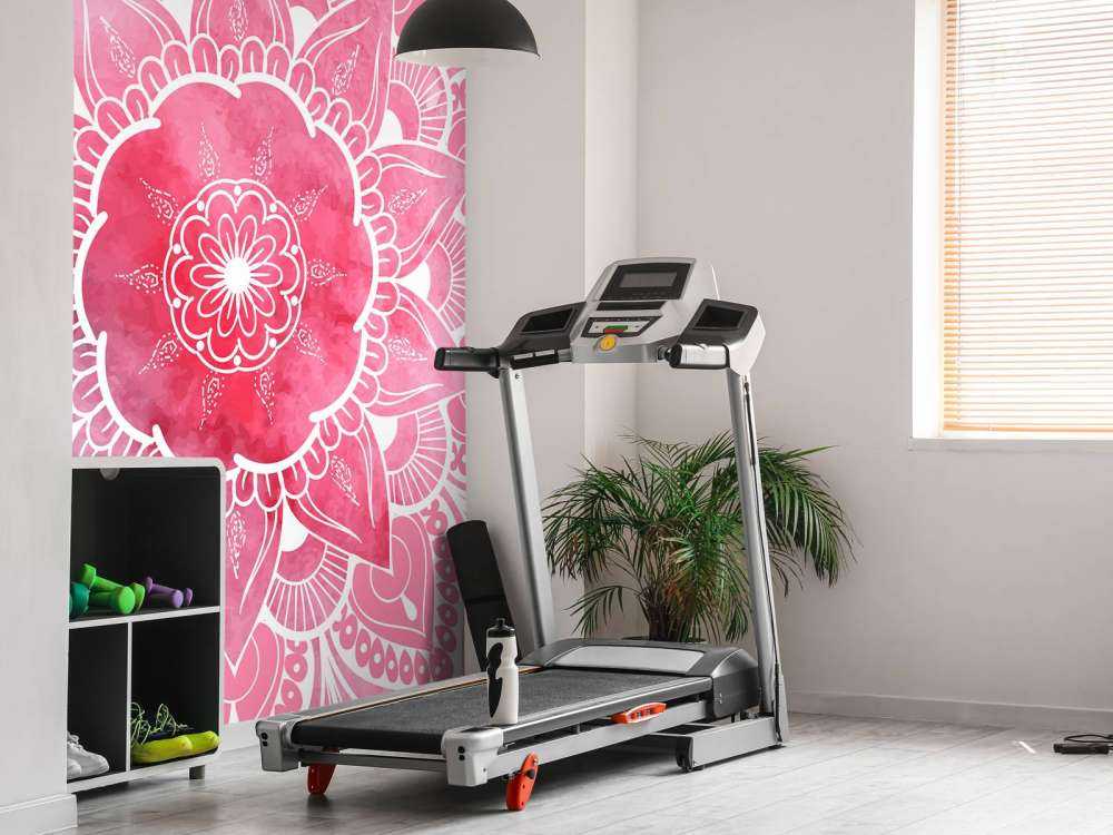 Mandala with flower pattern