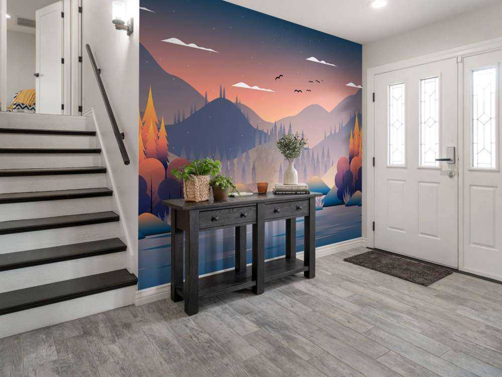 Autumn forest illustration