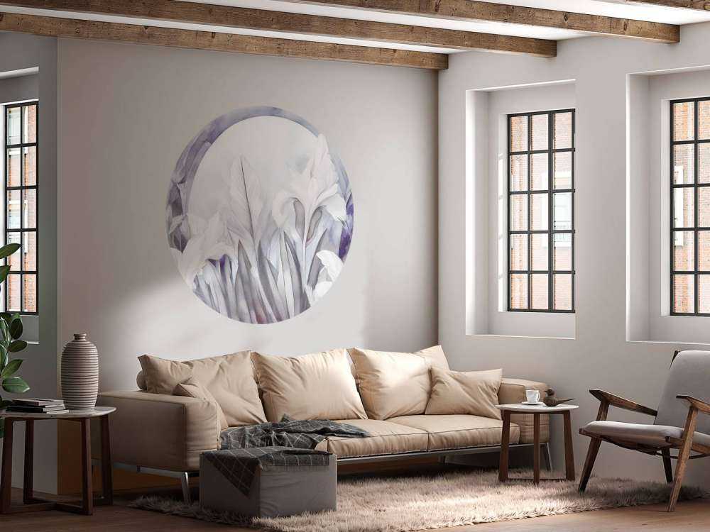 Irises at Sunrise Purple