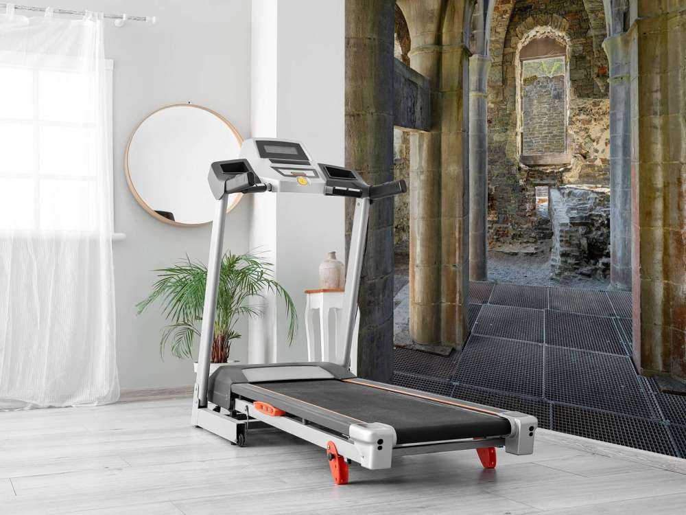 Abandoned building with arches