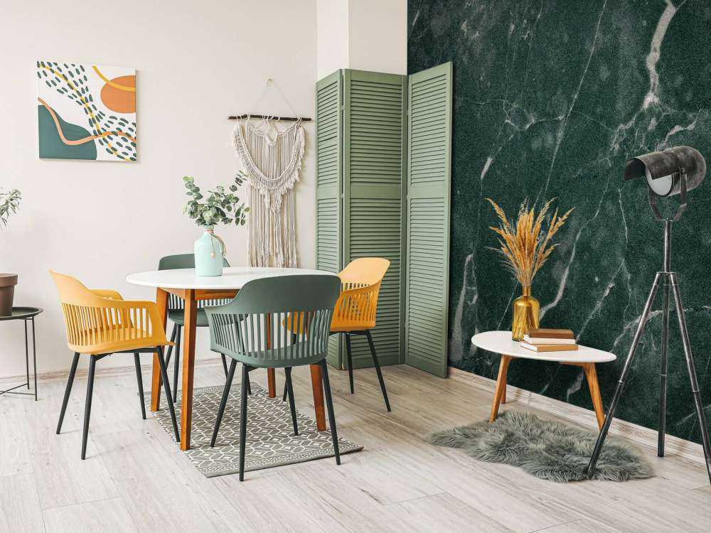 Classic marble with green tint