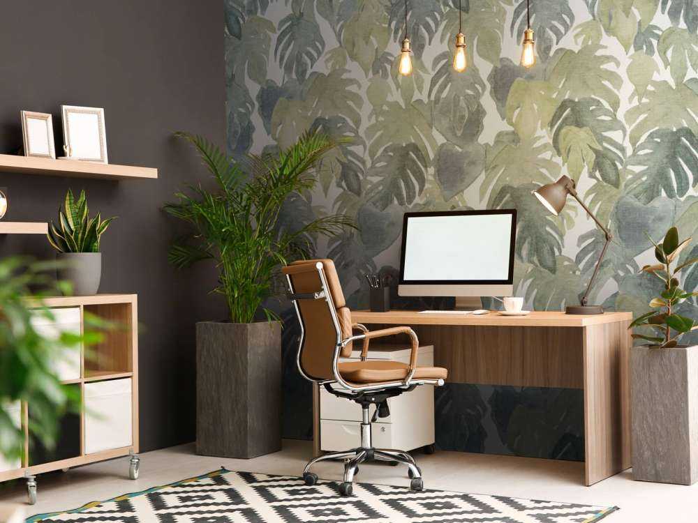 Tropical watercolour Palms