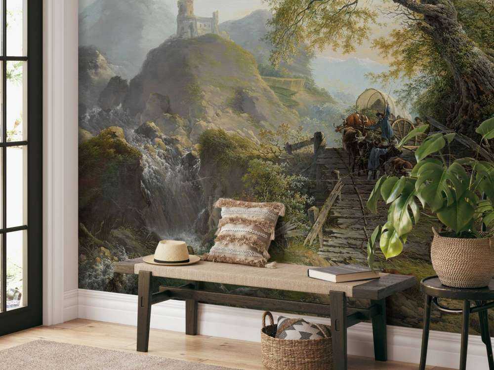 Mountain landscape near Düsseldorf