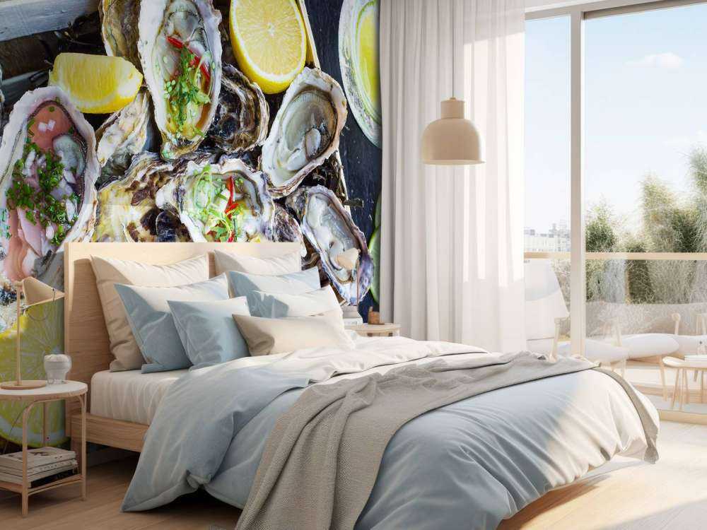 Bowl full of oysters