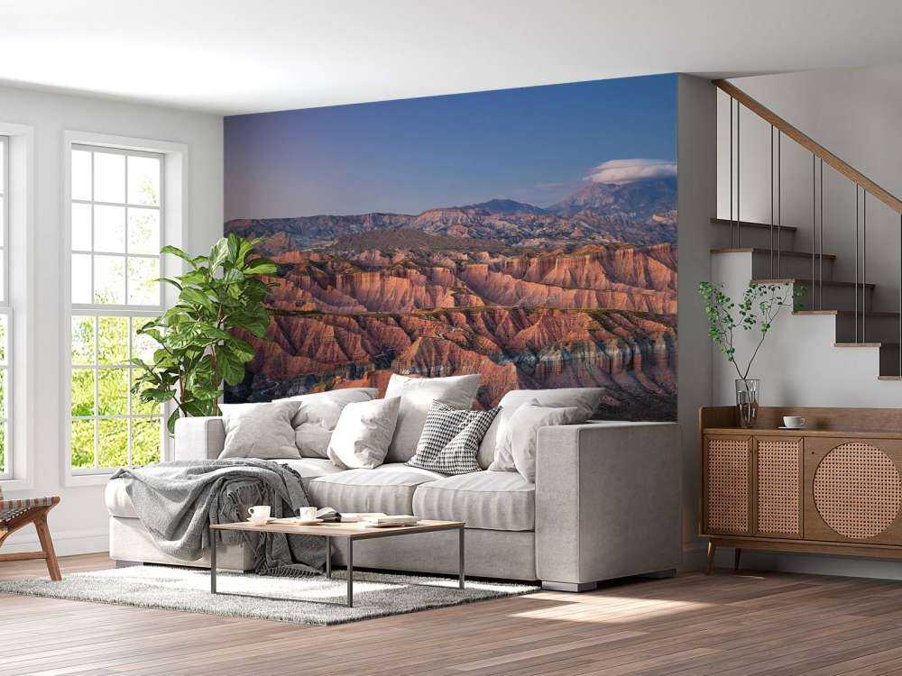 Mountains in the desert