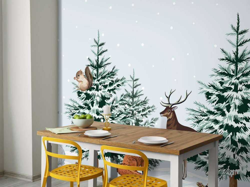 Winter Forest Residents Joy