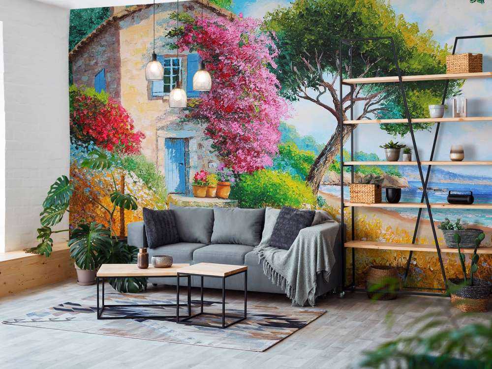 A stone's throw from the beach