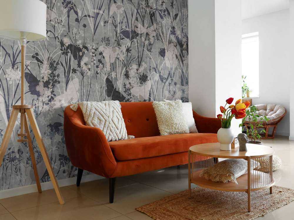 Herbals and Butterflies Double Silhuet 8