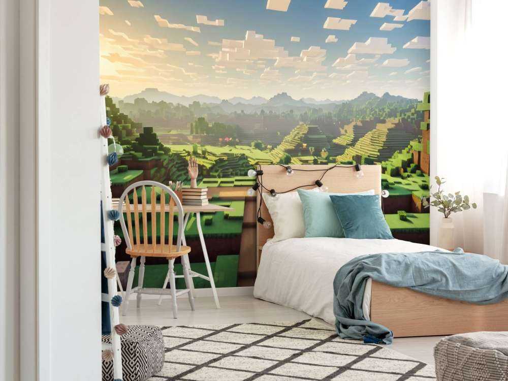 Sunrise in blockland
