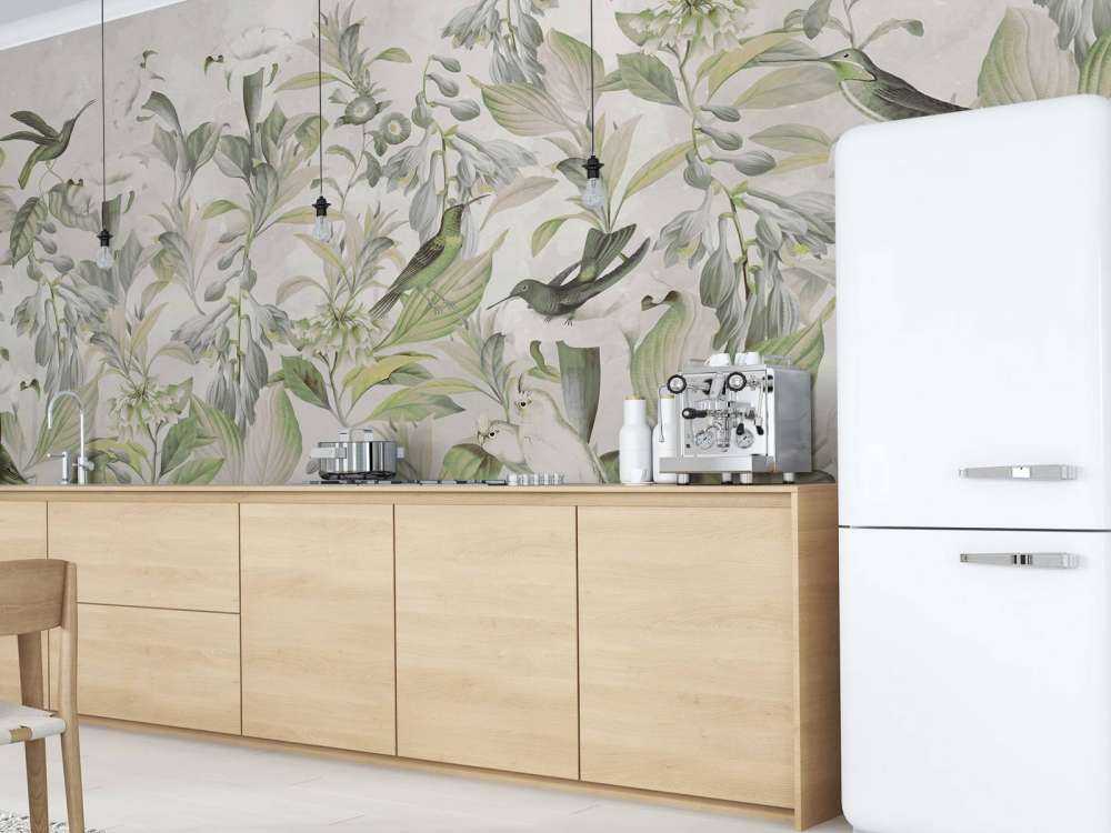 Ethereal Birdsong Blossom - Verdant Symphony