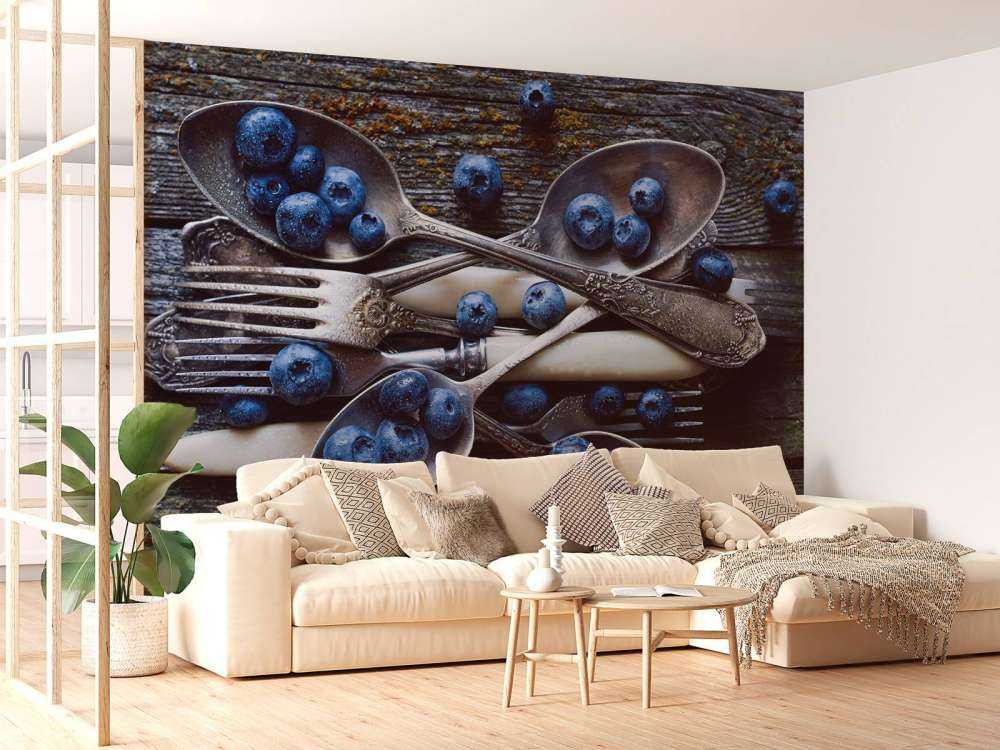 Spoons Blueberries