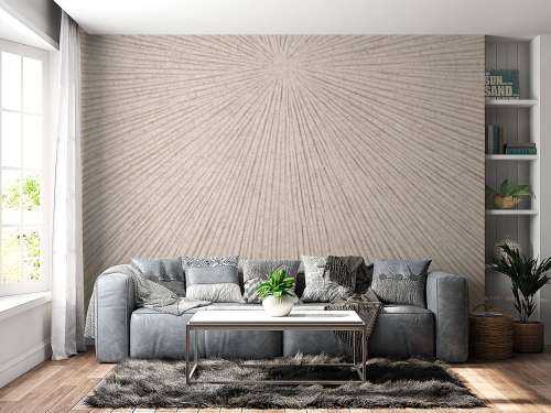 Structure with lines in linen brown