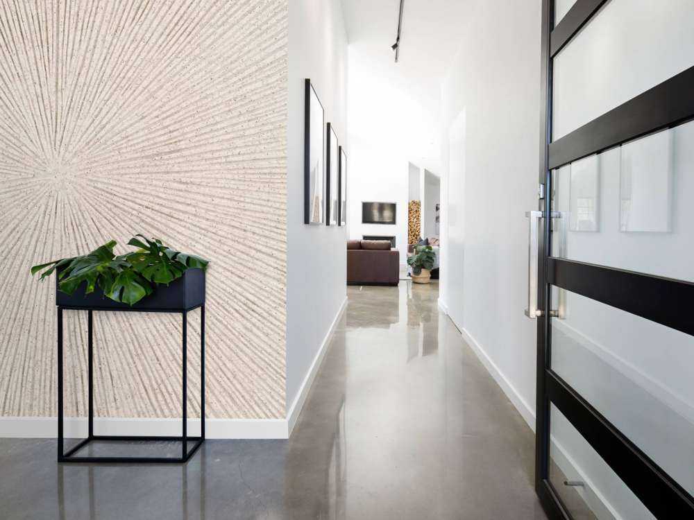 Texture with lines in linen