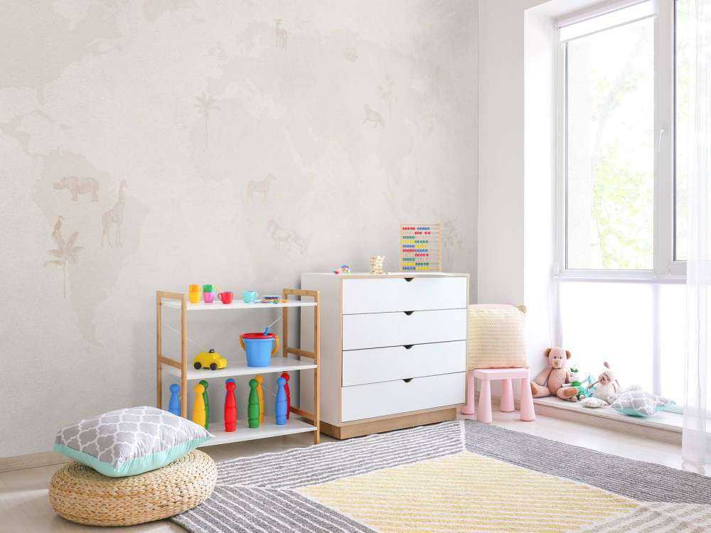 World map sketch taupe