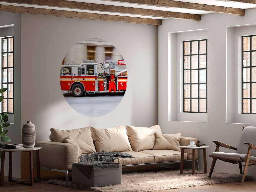 American fire engine