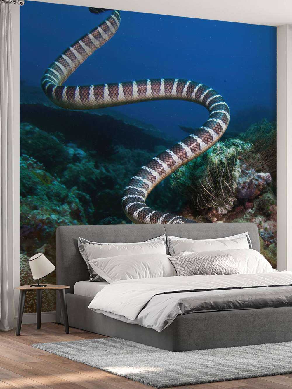 Striped sea serpent