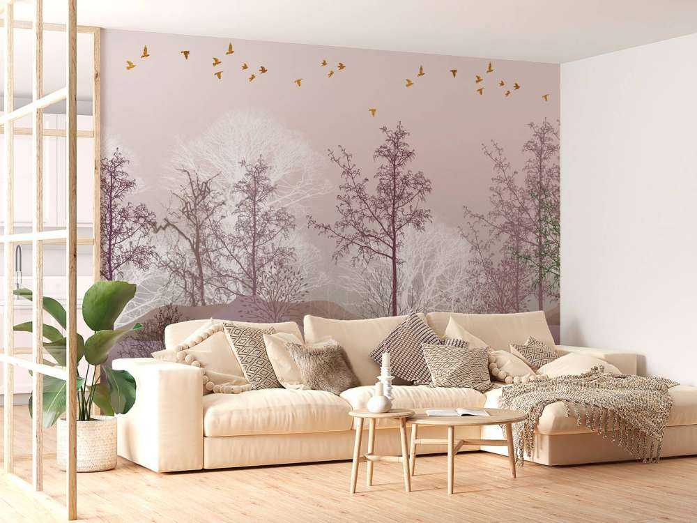 Landscape with trees