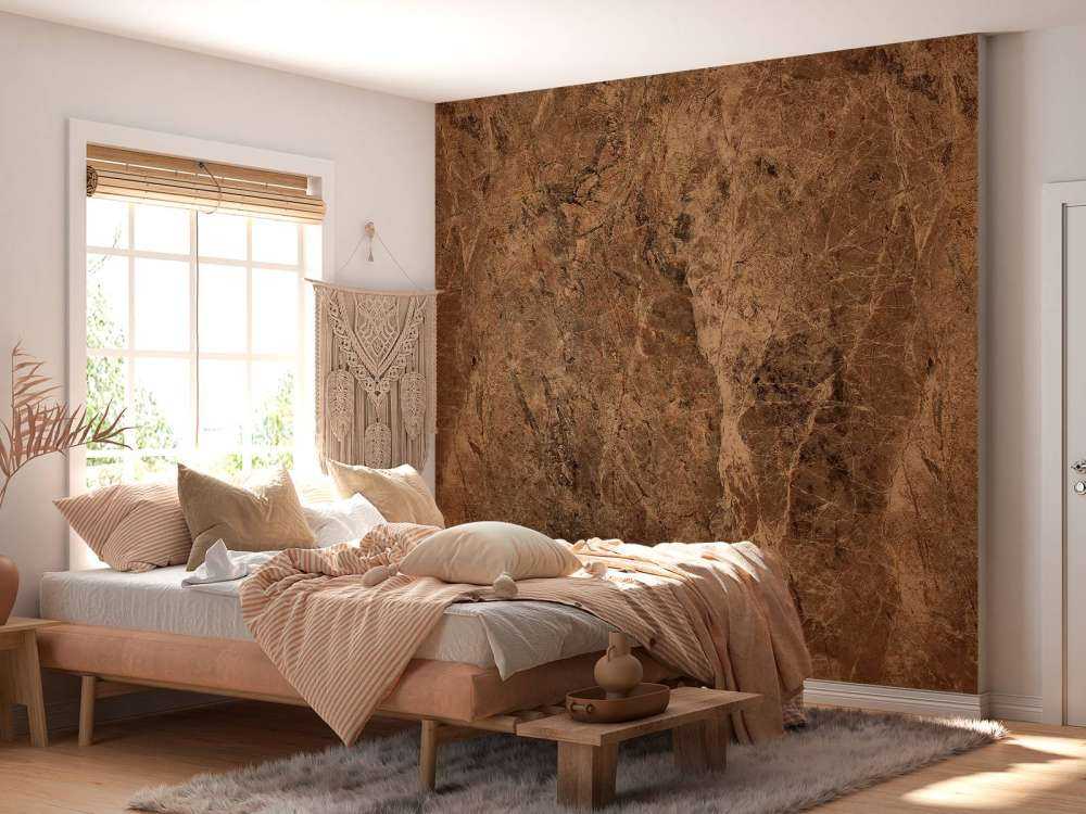 Texture of brown marble