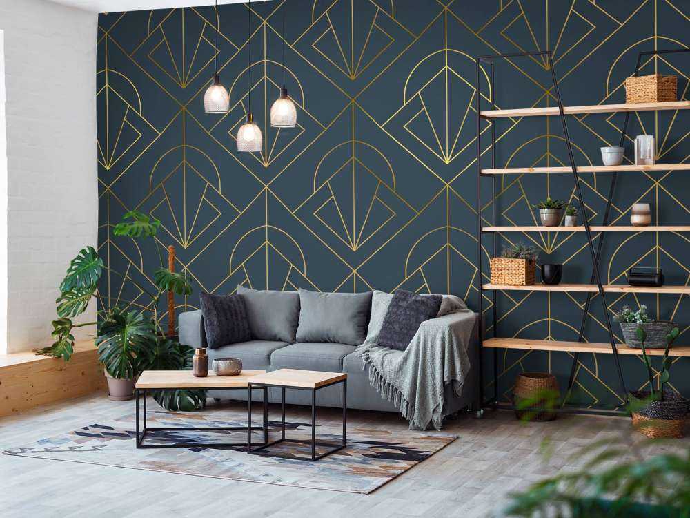 Abstract art deco