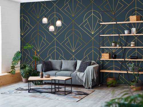 Abstract art deco