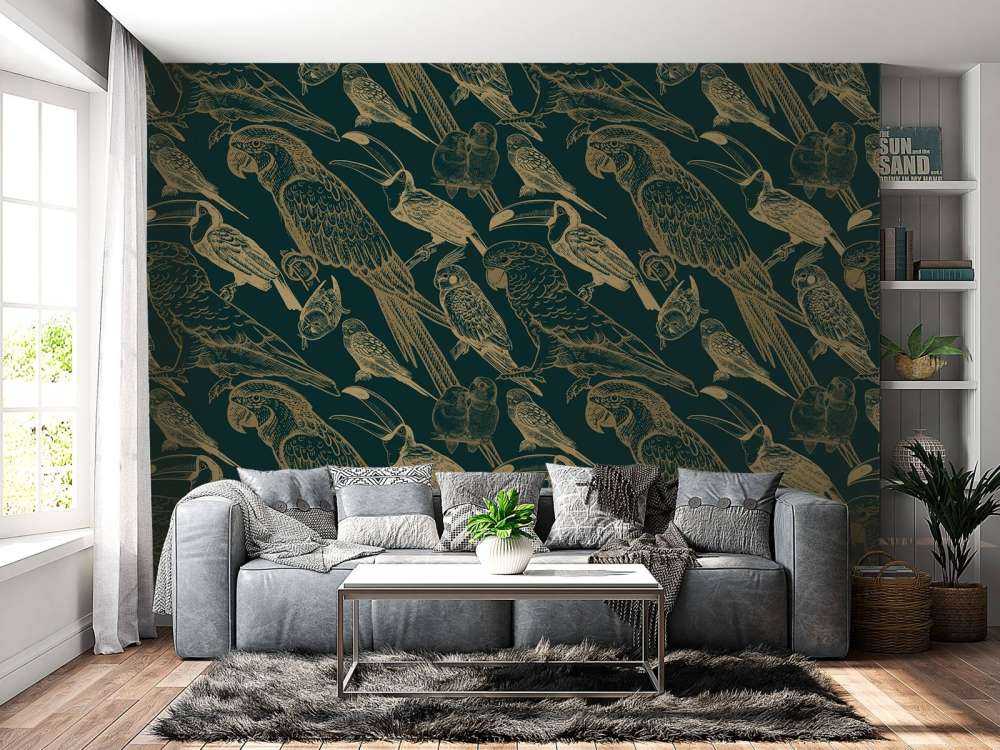 Parrot and Toucan pattern