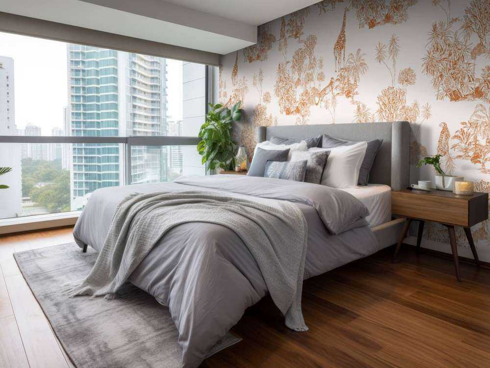 Cheetahs and giraffe