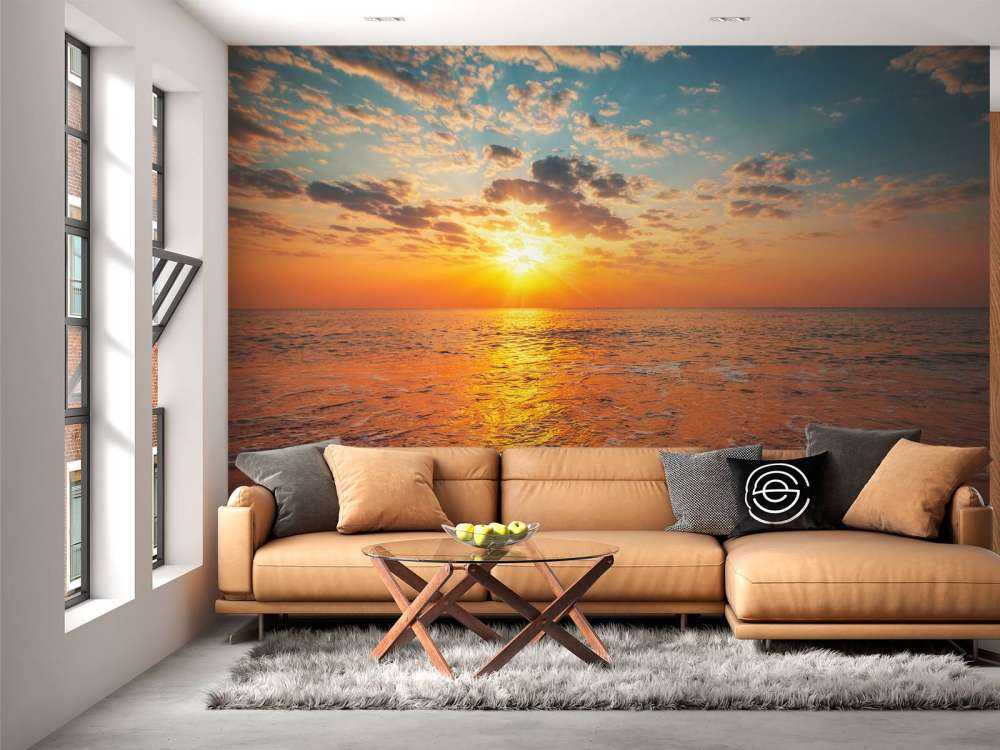 Sunrise over the sea