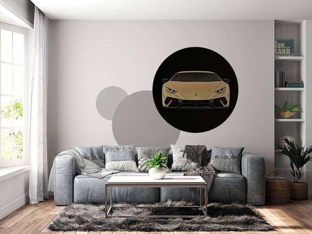 Lamborghini Huracán - Front, black