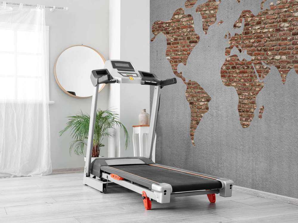 World map with bricks