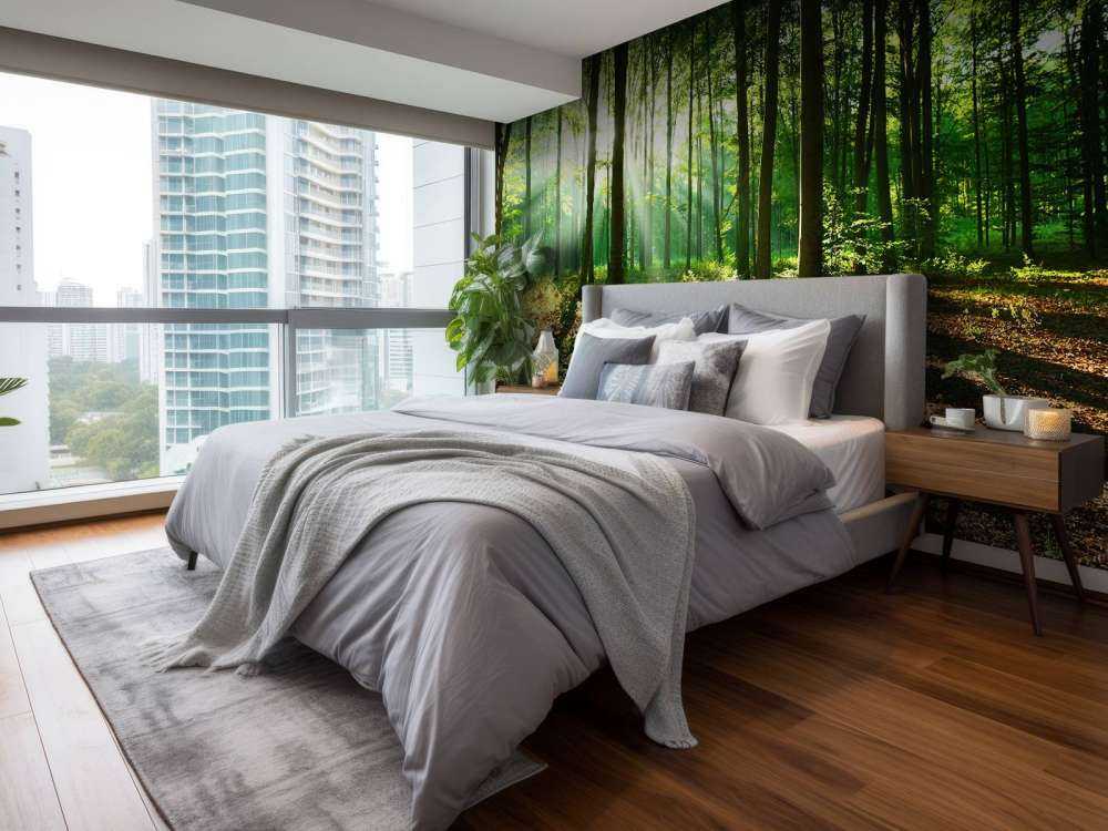 A morning in the forest