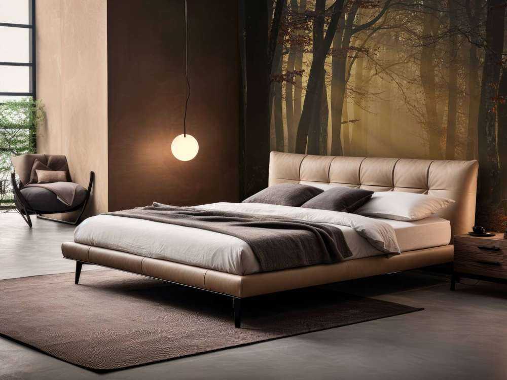 Mysterious autumn forest