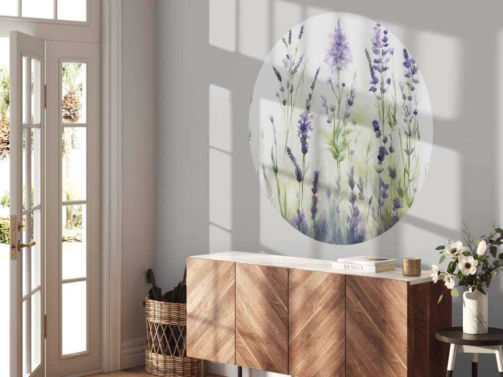 Lavender Glade Seamless Muted Lilac