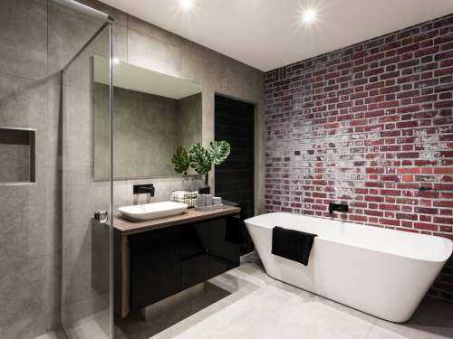 Bricks with cement