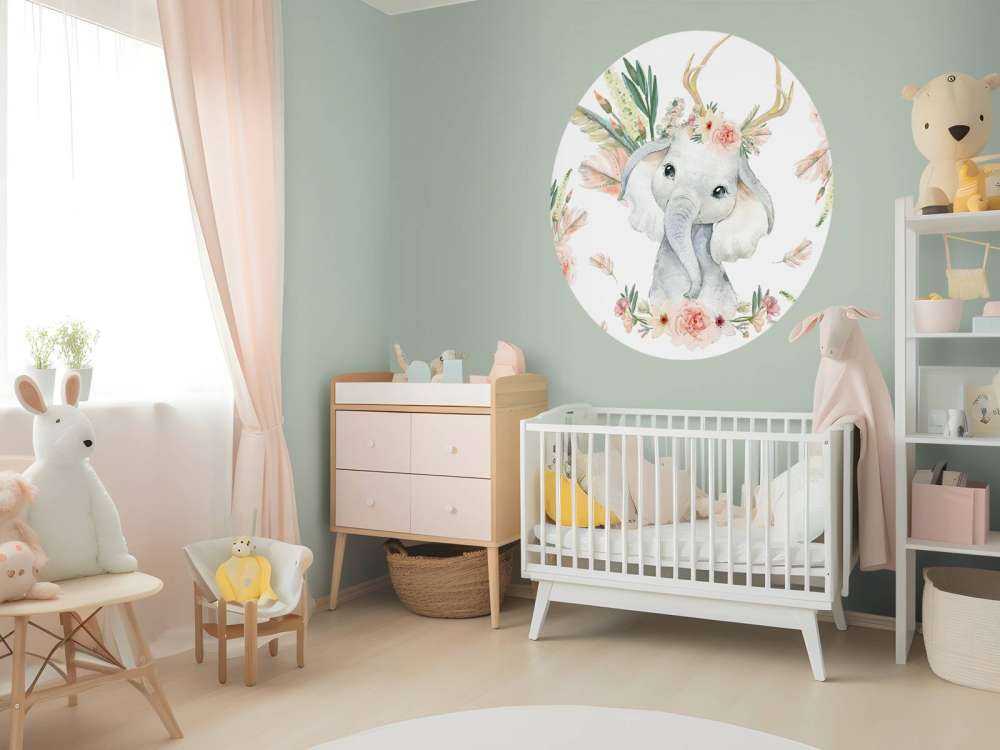 Baby elephant pink flowers