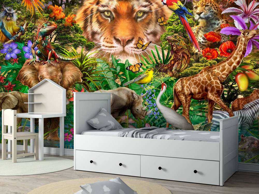 Tropical Jungle tiger