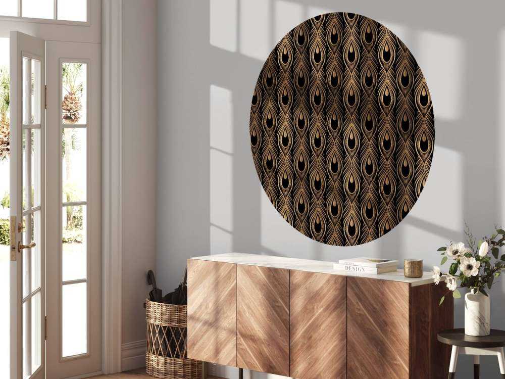 Golden Peacock Eye Symphony