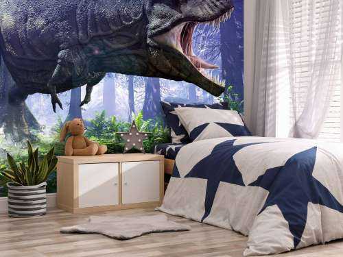 Tyrannosaurus Rex at lake