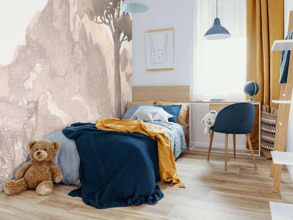 Mountain in watercolour