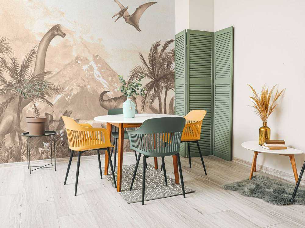 Various dino's in taupe