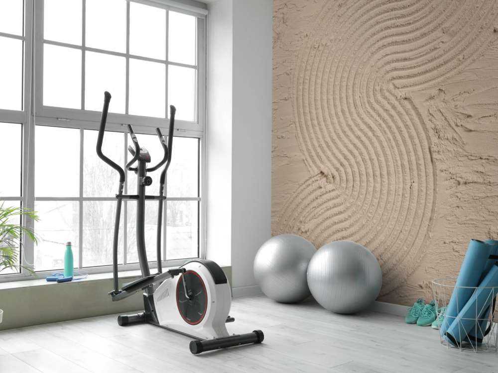 Organic lines and structures hem in taupe