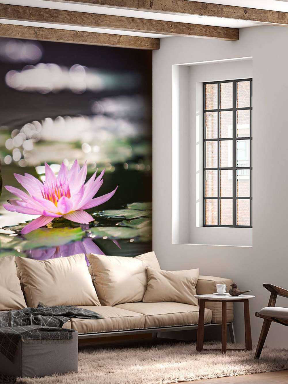 Lotus flower pink